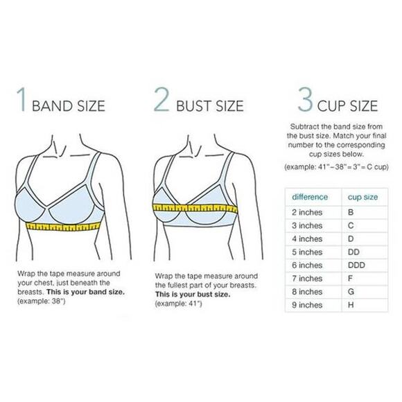 Vintage Olga Bra Size 32 DD Light Blue Lightly Lined Wired - Picture 12 of 13